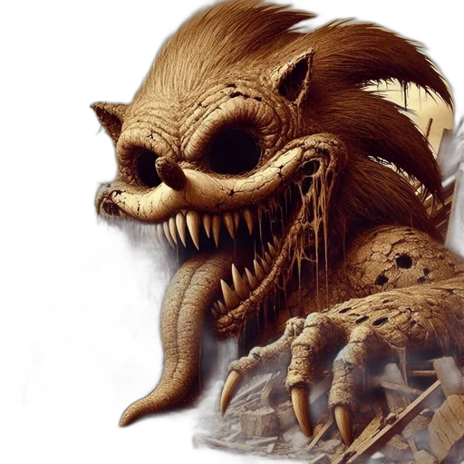 creature, mask, dragon, animal transparent PNG cut-out