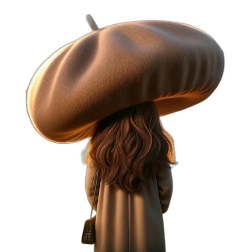 hat, hair, umbrella, crown transparent PNG cut-out