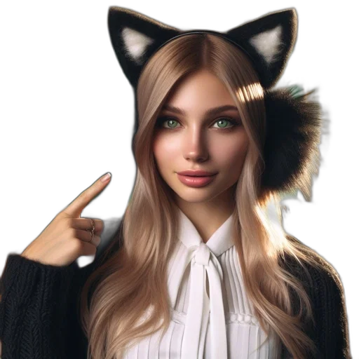 staff, hat, jacket, animal transparent PNG cut-out