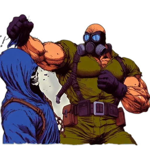 mask, robot, weapon, jacket transparent PNG cut-out