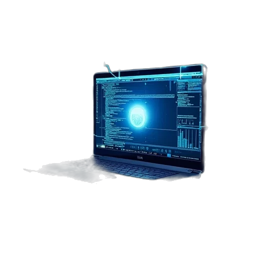 staff, weapon, robot, 3d render transparent PNG cut-out