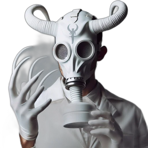 mask, face, creature, animal transparent PNG cut-out