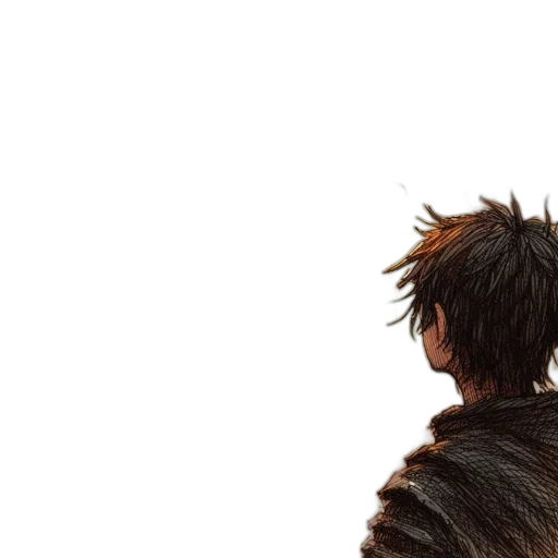 dragon, sword, hair, weapon transparent PNG cut-out