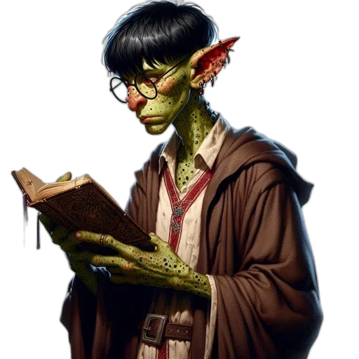 staff, dragon, face, fantasy art transparent PNG cut-out