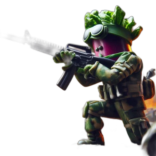 weapon, robot, concept art, 3d render transparent PNG cut-out
