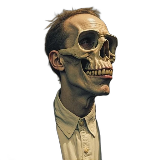 face, mask, robot, staff transparent PNG cut-out