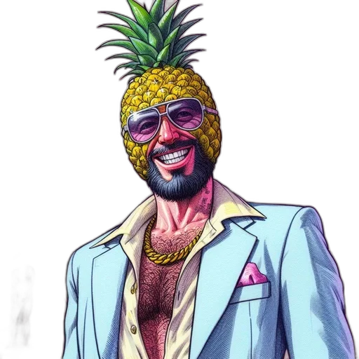jacket, crown, animal, hat transparent PNG cut-out