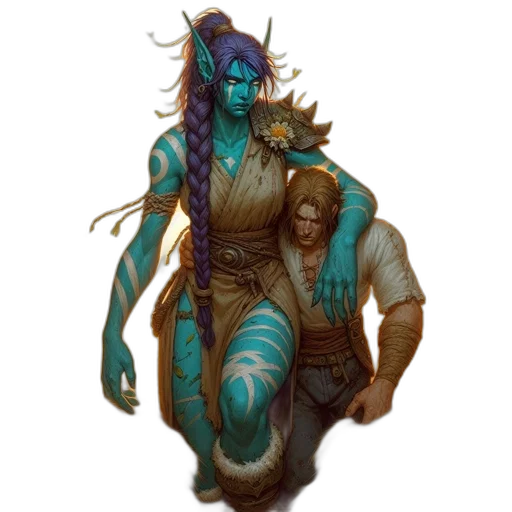 staff, concept art, fantasy art, comic book art transparent PNG cut-out