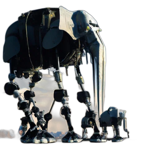 robot, creature, animal, weapon transparent PNG cut-out