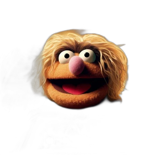 animal, face, creature, hair transparent PNG cut-out