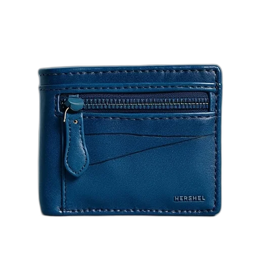 blue, herschel, herschell, wallet transparent PNG cut-out