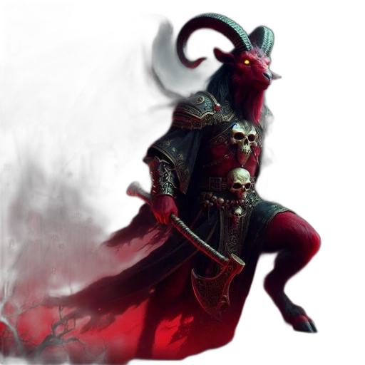 dragon, sword, mask, staff transparent PNG cut-out
