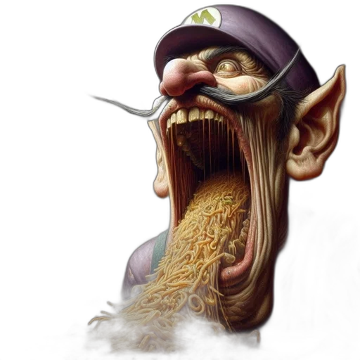 mask, creature, face, staff transparent PNG cut-out