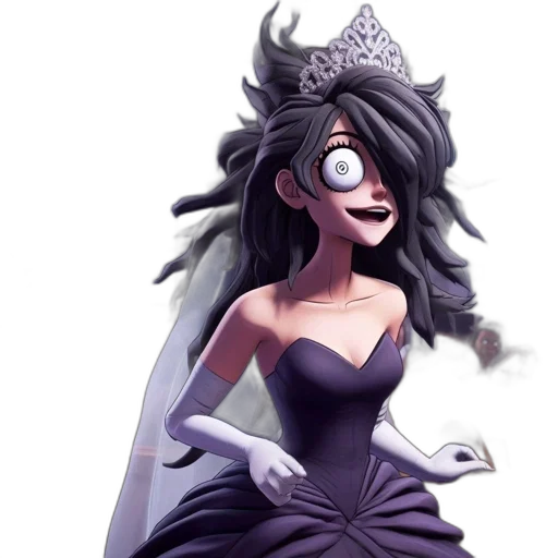 crown, dress, mask, concept art transparent PNG cut-out