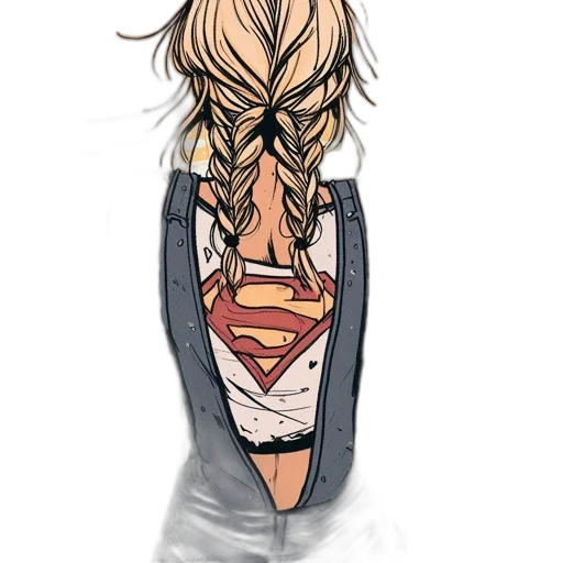 hair, jacket, mask, face transparent PNG cut-out