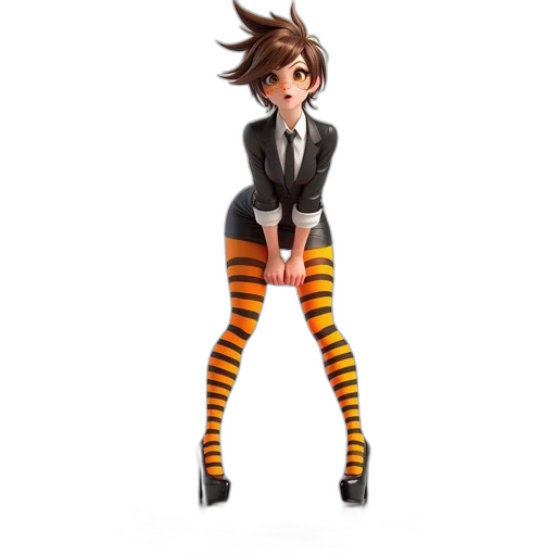 dress, staff, concept art, 3d render transparent PNG cut-out