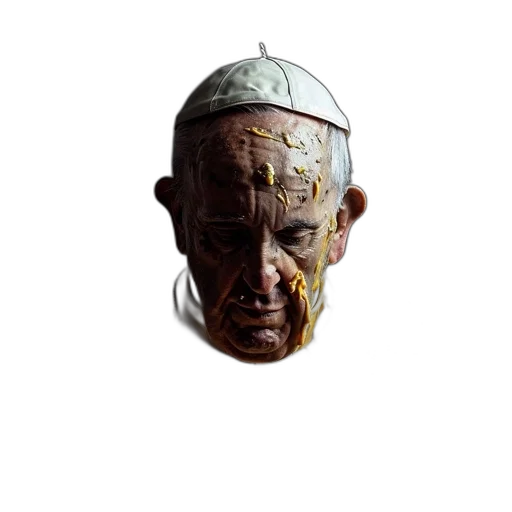 face, mask, staff, 3d render transparent PNG cut-out
