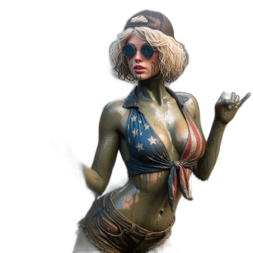 fantasy art, concept art, 3d render, comic book art transparent PNG cut-out