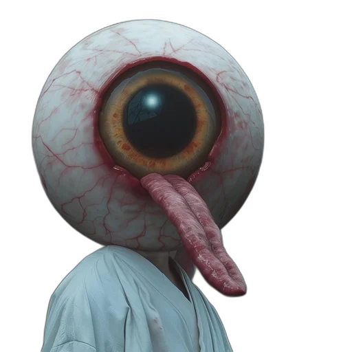 mask, creature, face, robot transparent PNG cut-out