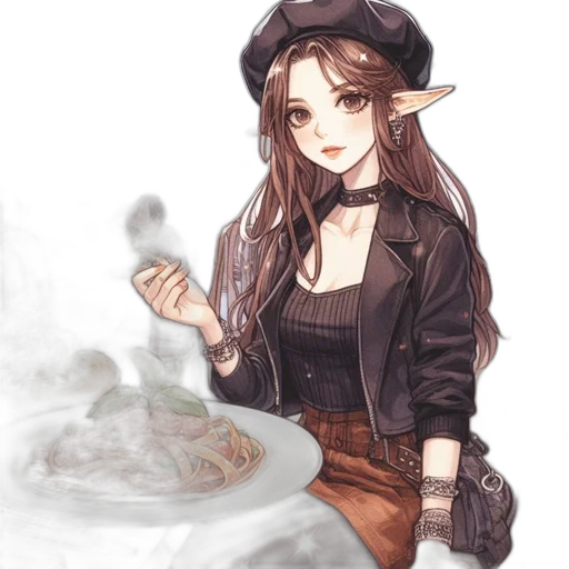 staff, food, hat, weapon transparent PNG cut-out