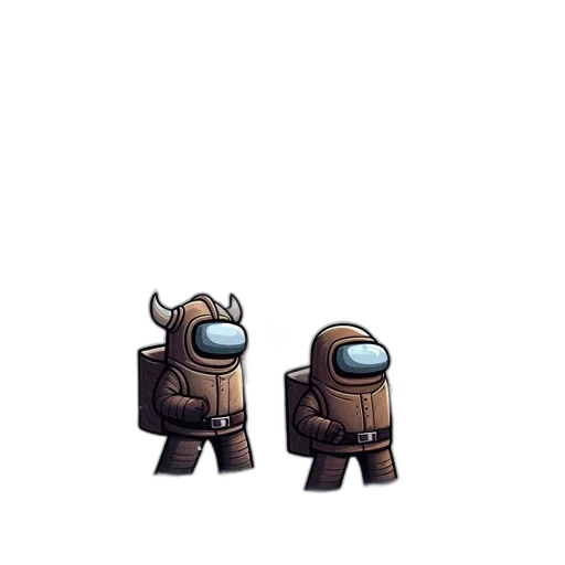 robot, pixel art, concept art, 3d render transparent PNG cut-out