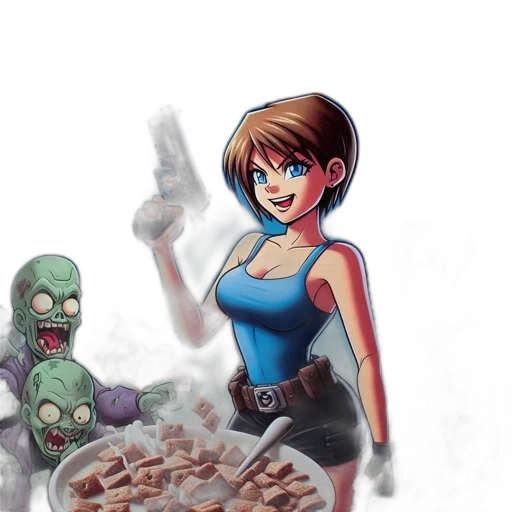 food, robot, concept art, comic book art transparent PNG cut-out