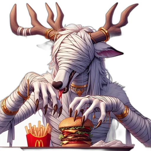 food, animal, creature, crown transparent PNG cut-out