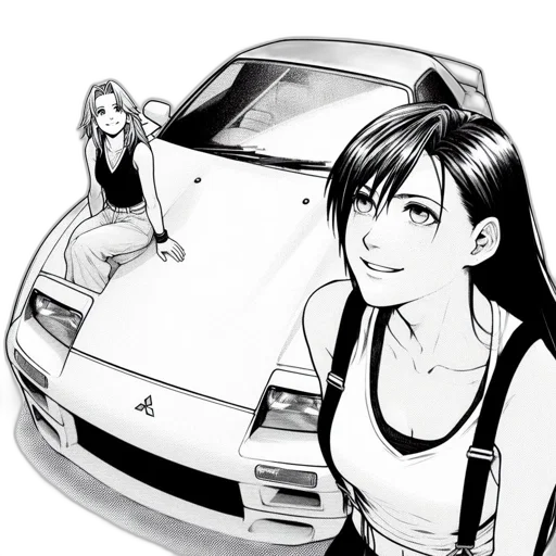 car, robot, weapon, face transparent PNG cut-out