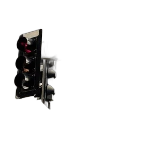 robot, traffic, light, displaying transparent PNG cut-out