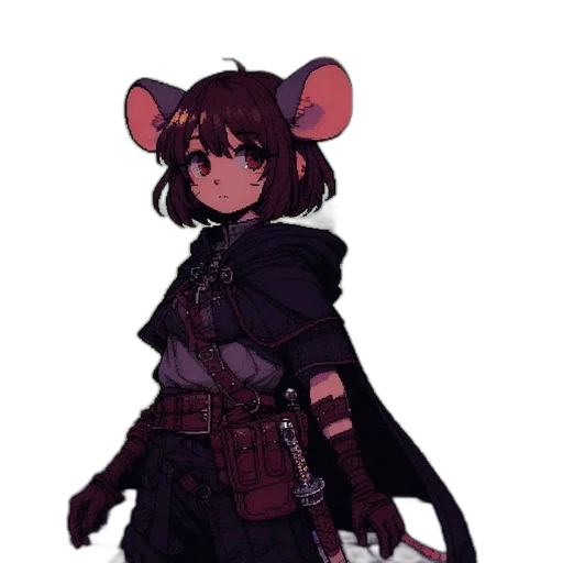 staff, jacket, weapon, animal transparent PNG cut-out