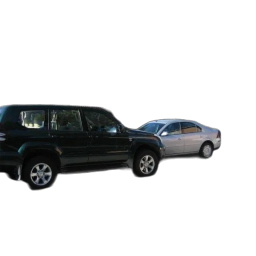 car, 3d render, black, suv transparent PNG cut-out