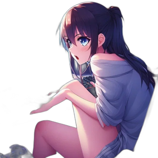 dress, robot, face, weapon transparent PNG cut-out