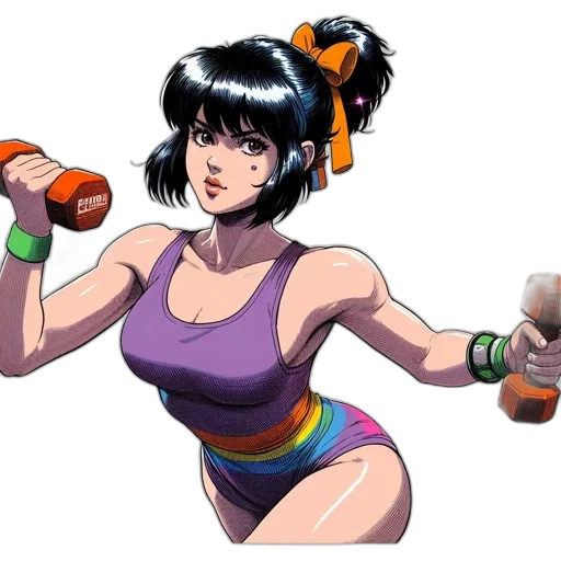 weapon, concept art, anime, pixel art transparent PNG cut-out