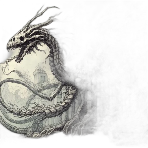 dragon, creature, mask, animal transparent PNG cut-out