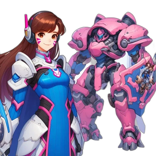 weapon, robot, staff, face transparent PNG cut-out