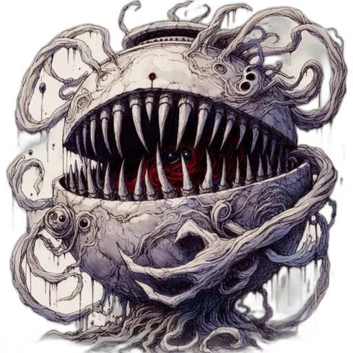 creature, mask, face, dragon transparent PNG cut-out