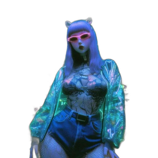 jacket, robot, mask, dress transparent PNG cut-out