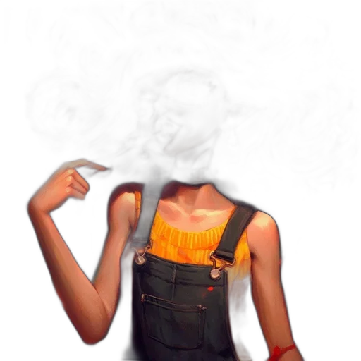 weapon, jacket, face, mask transparent PNG cut-out