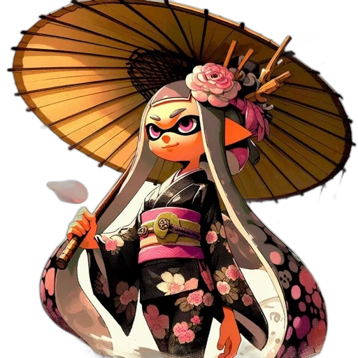 staff, weapon, dress, umbrella transparent PNG cut-out
