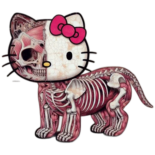 animal, cartoon, 3d render, concept art transparent PNG cut-out