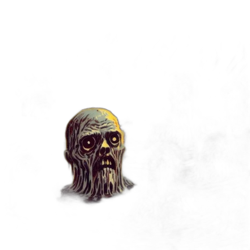 mask, creature, face, staff transparent PNG cut-out