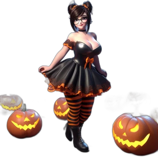 concept art, fantasy art, pixel art, 3d render transparent PNG cut-out