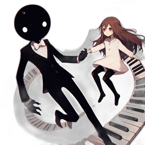concept art, anime, pixel art, cartoon transparent PNG cut-out