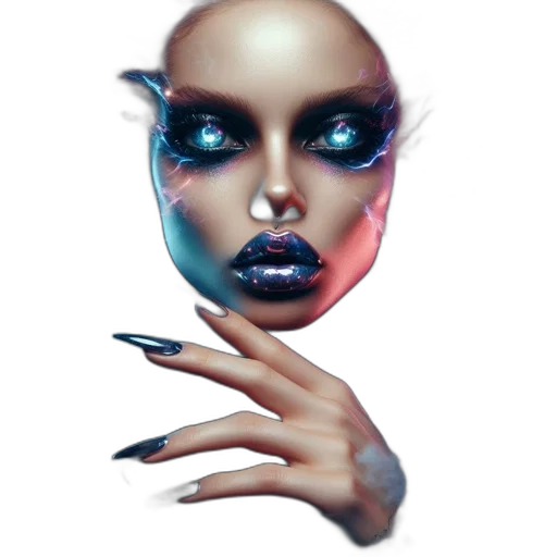mask, face, jewelry, creature transparent PNG cut-out