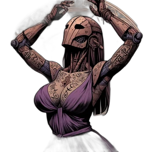 mask, dress, jewelry, face transparent PNG cut-out