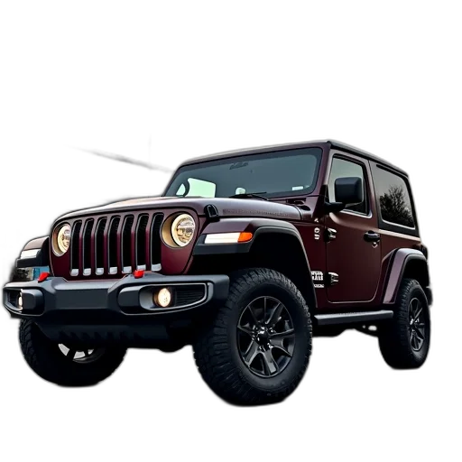 car, photorealistic, 3d render, jeep transparent PNG cut-out