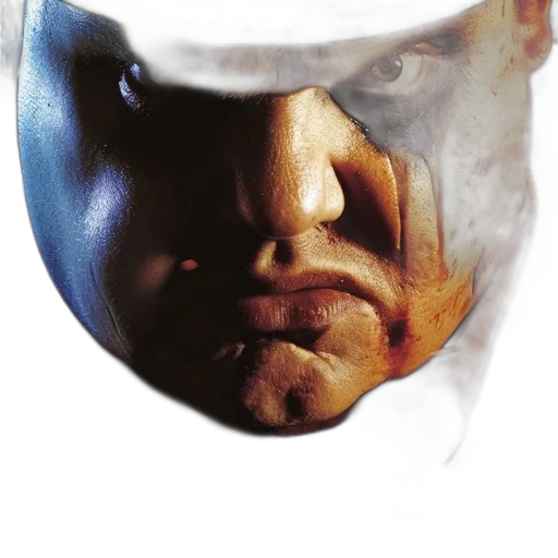 mask, face, robot, creature transparent PNG cut-out