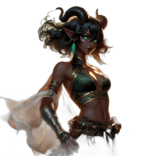 mask, staff, dress, concept art transparent PNG cut-out