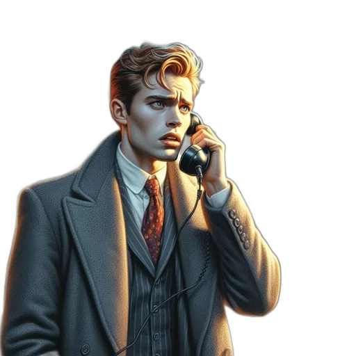 jacket, comic book art, concept art, fantasy art transparent PNG cut-out
