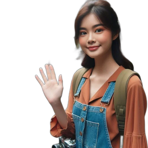 dress, jacket, face, robot transparent PNG cut-out